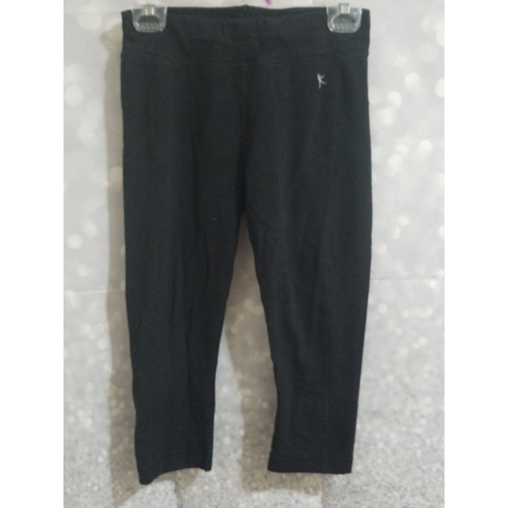 Women's Danskin Fitted Capri Leggings XS (0-2) Black